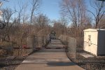 Looking down the Pennypack trail, once the Newtown Branch for SEPTA.